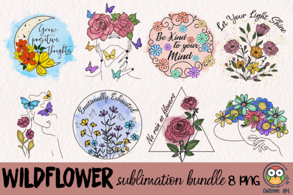 Download Wildflower Bundle Sublimation - Sublimation Collection