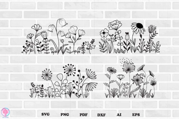 Download Wildflower Bundle Svg - Wild Collection