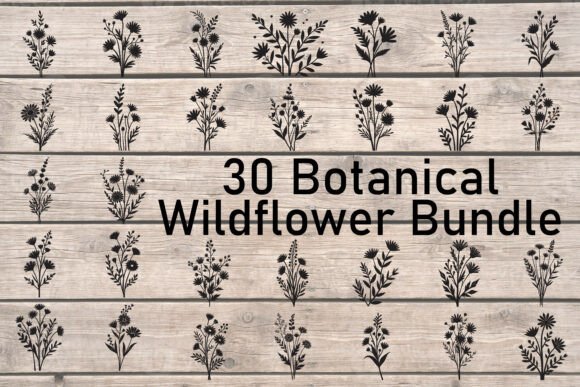 Download Botanical Wildflower Bundle - Wild Collection