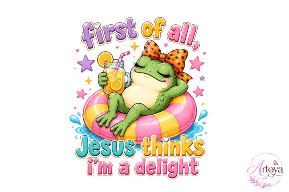 Download Christian Frog Summer Sublimation - Sublimation Collection