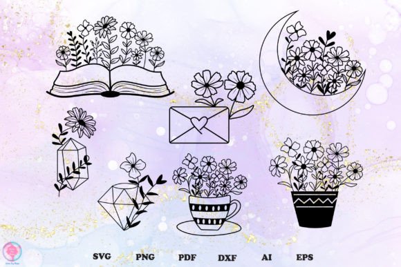 Download Wildflower Bundle Svg - Wild Collection