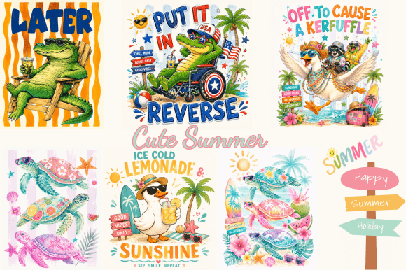 Download Cute Summer Sublimation Bundle PNG - Sublimation Collection