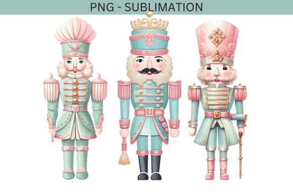 Download Pastel Christmas Nutcracker Soldier - Pastel christmas Collection