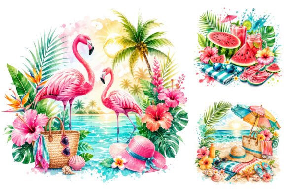 Download Tropical Summer Sublimation PNG Bundle - Sublimation Collection