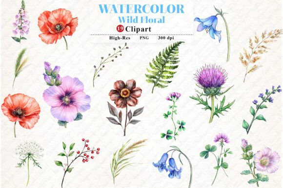 Download Wild Floral Clipart, Wild Floral Png - Wild Collection