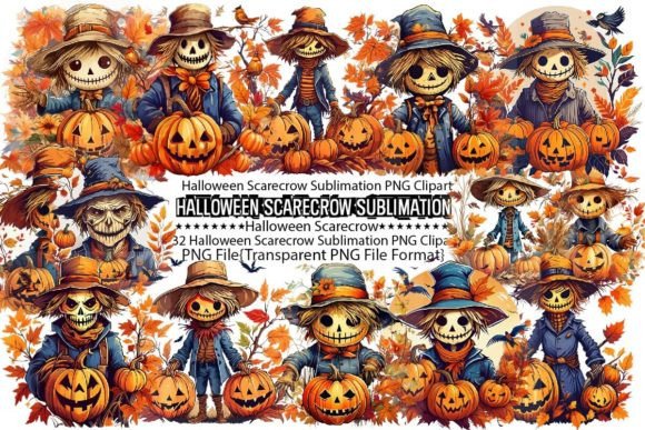 Download Halloween Scarecrow Sublimation Bundle - Sublimation Collection