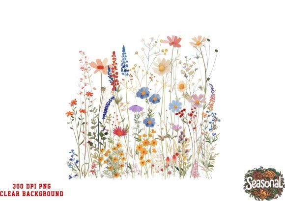 Download Watercolor Spring Wild Flower Clipart - Wild Collection