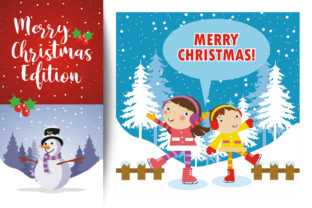 Download Christmas Winter Illustration Design Vector - Winter illustration Collection
