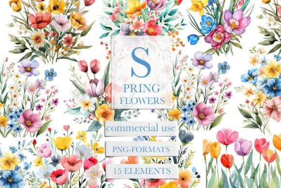 Download Wildflower Meadow, Gardening Clipart, - Wild Collection