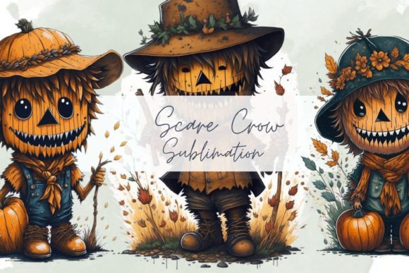 Download Scarecrow Watercolor Sublimation - Sublimation Collection