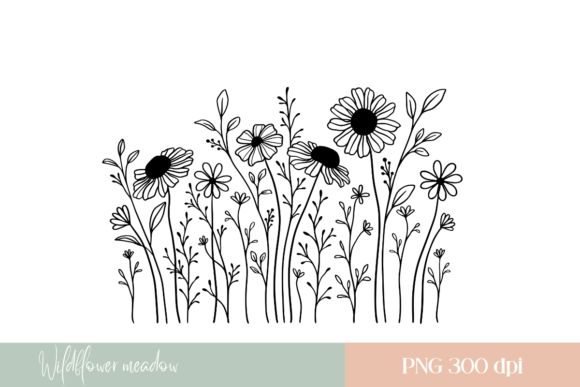 Download Wildflower Meadow PNG - Wild Collection