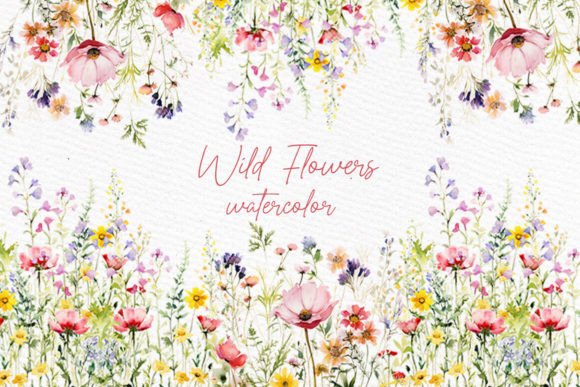Download Wild Floral Clipart Dry Pressed Flowers - Wild Collection