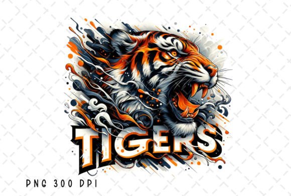Download Tiger Head Logo Tigers Sublimation PNG - Sublimation Collection