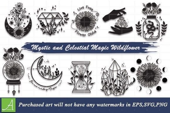Download Mystic and Celestial Wildflower Bundle - Wild Collection