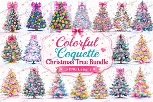 Download Pastel Christmas Tree Sublimation PNG - Sublimation Collection