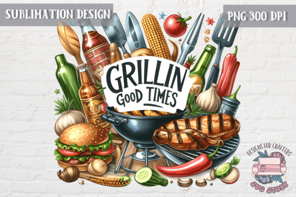 Download Summer Sublimation BBQ Design PNG Grill - Sublimation Collection