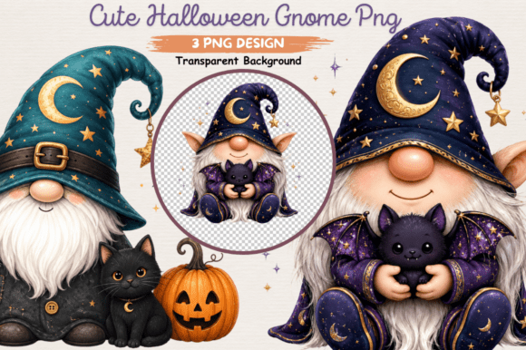 Download Cute Halloween Gnome Png,adorable Gnome - Adorable Collection