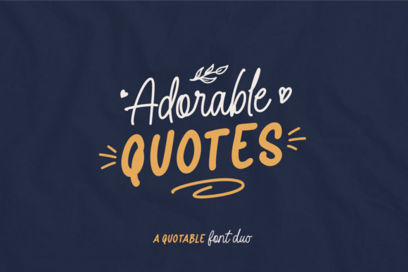 Download Adorable Quotes Duo - Adorable Collection