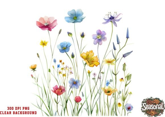 Download Springtime Wildflower Clipart - Wild Collection